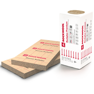 Panneau laine roche 120mm ROCKPLUS KRAFT PREMIUM 1m35x0m60/R=3,75 (colis 2.43m²)